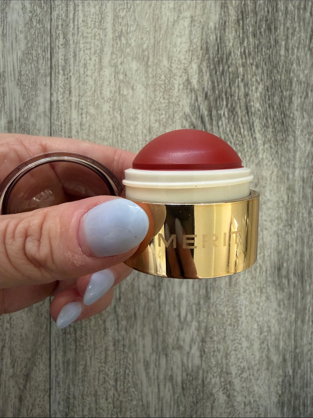 Merit flush balm in persimmon full size